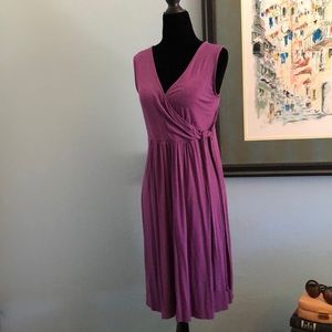 Summer cotton knit dress